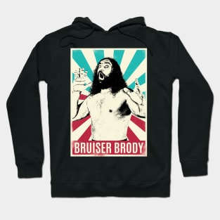 Vintage Retro Bruiser Brody Hoodie